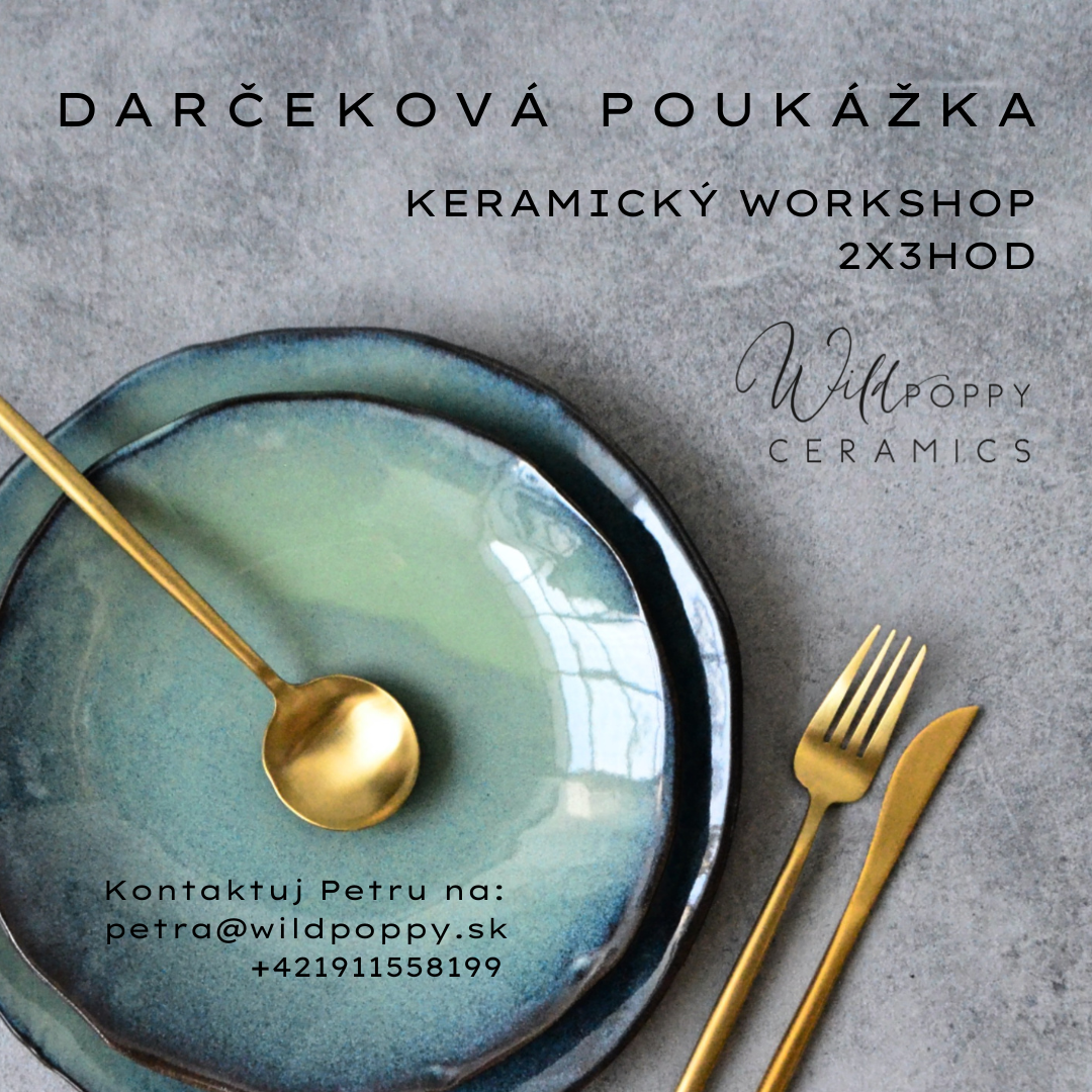 Darčekový poukaz na kurz keramiky